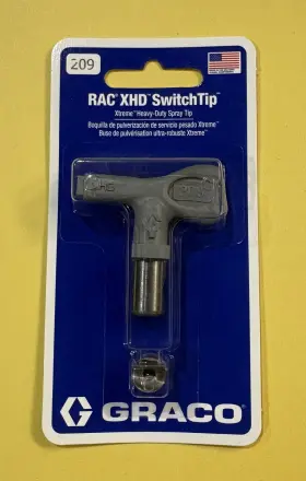 Xhd-209 Graco Xhd209 Rac Switchtip Xtreme Heavy-duty Spray Tip 7250 Psi