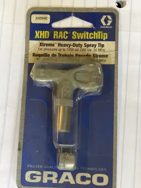 Xhd645 Graco Heavy-duty Rac Tip 7250 Psi New Usa