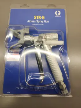 4-finger Graco Xtr504 Xtr5 Airless Spray Gun Round Handle Trigger Xhd Rac Tip