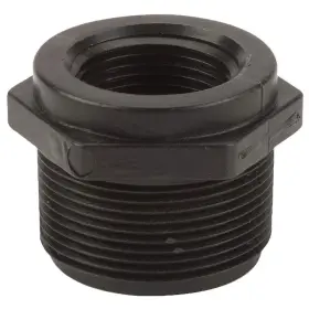 Rb150-100 Grainger Approved Reducing Bushing 1 1/2 X In Black Npt 1mkc3