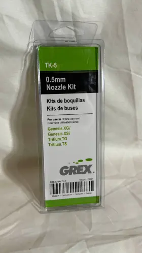 Grex Airbrush 660292121861 0.5mm Nozzle Kit Tk-5