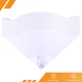 Gryfton 686130931003 60pcs Paper Paint Strainer 75 170mmx130mm Cone Screen Funnel Mesh