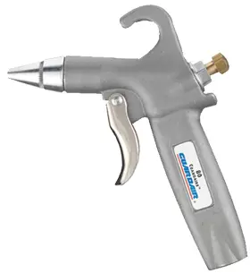 Guardair 690773006417 80 Whisper Jet Safety Air Gun With Volume Control Grey 6.63 Inch