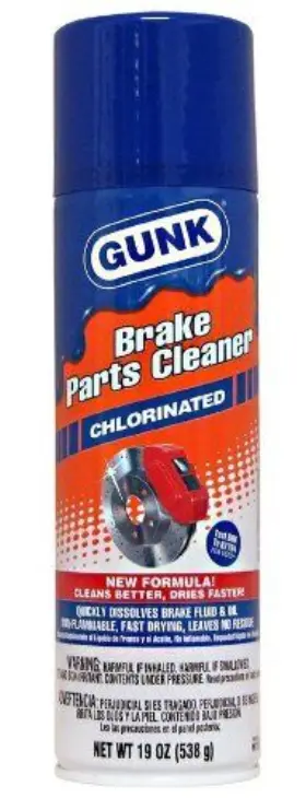 Gunk 078698421605 M720-12pk Clear 19 Ounce Case Of 12 Brake Parts Cleaner Pack