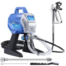A1002k-11-v1 Gyfent X9 Airless Paint Sprayer 0.39gpm For Home Interior 650w 3000ps