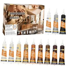 Hangzhou Huyan Technology Co. Ltd Hpxbg003ssk Wood Repair Kit 12 Color Fillers Furniture Scratch