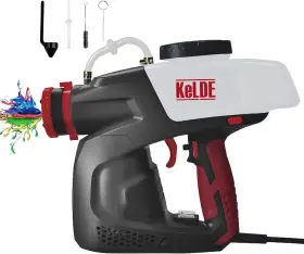 395772a2 Hangzhou Kelde Technology Co. Ltd. Pulverizador De Pintura 800ml Electrica 600w Hvlp Pistola Para Pintar Compresora