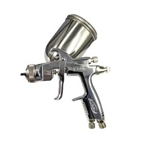 Hb0001 Hank Brothers Lvhp Air Spray Gun 1.3mm Nozzle Paint Sprayer With 400cc Cup Fast Coverag