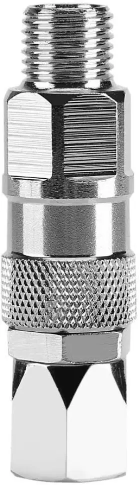 Haofyqwyz9dtn05 Haofy Swivel Joint 1/4-inch 360 Degrees Rotate Stainless Steel High Silver