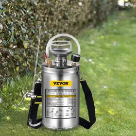 Lawn-and-garden-sprayers1.5g Happybuy 1.5 Gallon Stainless Steel Sprayer 16 Inch Silver