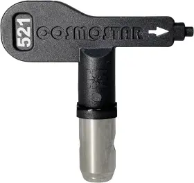 Cs521 He Cosmostar 521 Airless Paint Spray Tip Nozzle Reversible Easy Black