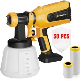 Hp-8002xc Heinpro Cordless Paint Sprayer For Dewalt 20v Max Battery Brushless Gun No Bat