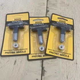 Hhg 612567795475 3pk 621 Reversible Spray Tip Nozzles For Paint Sprayer New