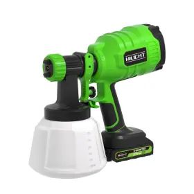 Rx30021 Hilicht Paint Sprayer Gun For House Painting And Furniture 21v Motor Spray With 3