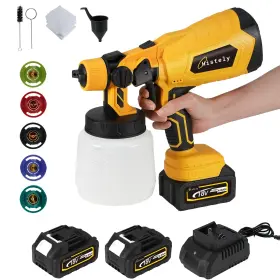 Cps003 Histely Cordless Paint Sprayer For House Painting With 2pcs 4.0ah Batteries Hvlp Spr