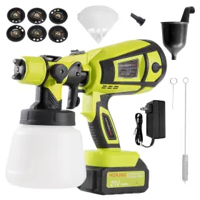 Csps021-lg Honjan Cordless - Paint Sprayer 4.0 For Ah Battery Lightgreen 4a