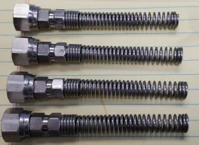 1814-sg-187 Hosco 4 Stainless Stl Spring Guard 3/16 Inch Nylon Paint Tubing Connector Nps F Of24