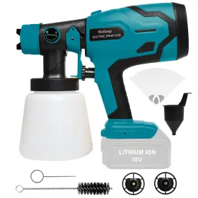 Tl174-uk Hotloop Paint Sprayer For Makita 18v Battery Cordless Hvlp Sprayers Home I