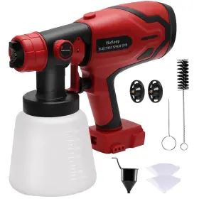 Tl177-uk Hotloop Paint Sprayer For Milwaukee M18 18v Battery Cordless Hvlp Sprayers