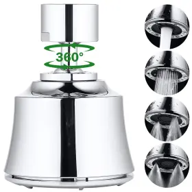 Houtingmaan 414797621829 Faucet Sprayer Attachment With 2 Ball Joint Big Angle Swivel Kitchen Sink Fa