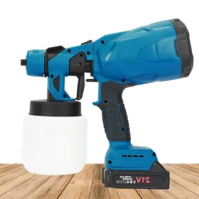Cos222 Hovtoil Cordless Paint Sprayer 600w Roller With 3 Spray Patterns / 21v Batteri