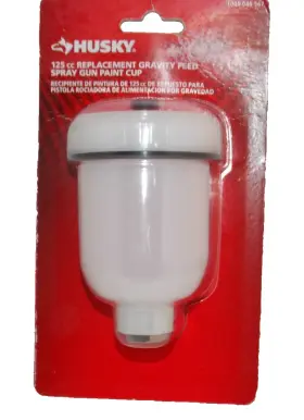 1000046567 Husky 125cc Gravity Feed Spray Gun Paint Cup