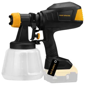 Cn-cps002-v11 Iebuda Brushless Cordless Paint Sprayer For Dewalt 20v Battery 4 Nozzles 150 Din/s V