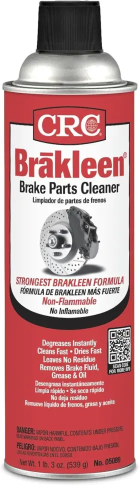 05089f-c Industries Brakleen Brake Parts Cleaner 1lb. 3 Oz. Can Case Of 12
