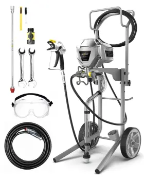 Inokraft 975500469647 Maxpray M3 Cart Airless Paint Sprayer Highly Efficient Thinning-fre