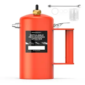 Inokraft 976613850049 Red Non-aerosol Sprayer G1 - Pressurized Spray Bottle For Industrial-strength