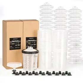 Inokraft 976613851886 Disposable Paint Sprayer Gun Cup System For Hvlp And Lvlp Spray