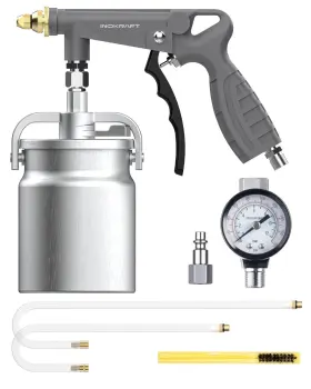 Inokraft 976613853279 Undercoating Spray With Suction Feed Cup 360 And Straight Hoses For Tr