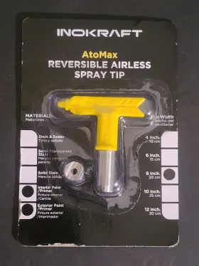 Ik01003207 Inokraft 311 Spray Tip Atomax Reversible Airless Paint Nozzle 8 Inch Diamete Pattern