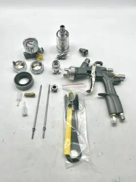 Ik01201 Inokraft D1 Lvlp Air Spray Gun Kit 1.3/1.5/1.7mm Nozzles No Paint Cup
