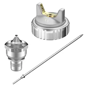 Ik01202302 Inokraft Nozzle Set 1.5mm Needle Fluid And Air Cap For Drizzle D1 Lvlp Sp