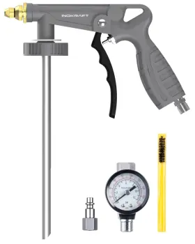Ik01206002 Inokraft Rust Proofing Spray Gun Bedliner With Adjustable Nozzle And Pressure Reg