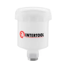 Intertool 850039064807 Paint Gun Cup Hvlp 125 Ml / 125cc Mini 14 1 Mm Thread Holder Pot For