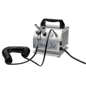 Lph-50-102g Iwata Silver Jet Compressor For Airbrush Iwais50