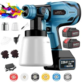 Cps-3 Jetale Cordless Paint Sprayer For 4.0ah Battery Brushless Gun Electric