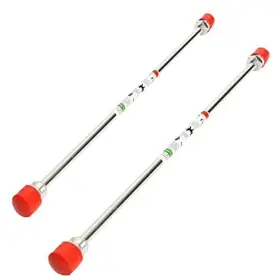 Jewboer 612755594705 2pcs Airless Paint Sprayer Tip Extension Pole Rod For