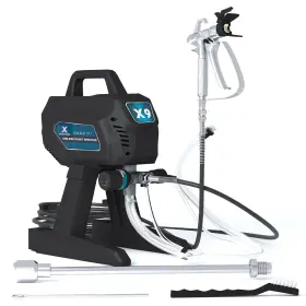 700w Jfhid 910904505047 Stand Airless Paint Sprayer 2900psi Diy Painting Extension Rod&cleaning Kit