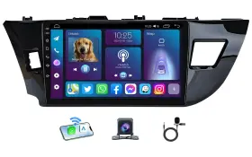Jingelsye 754148691629 Car Radio For Toyota Corolla 2014 2015 2016 Upgrade Carplay/android Auto 5g
