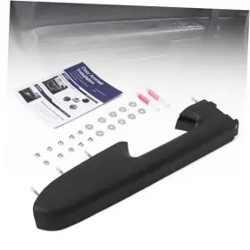 Jkiantech Jqa001ardb Front Left Door Armrest Repair Kit Black Fits For Gmc Driver Side Black/ebony