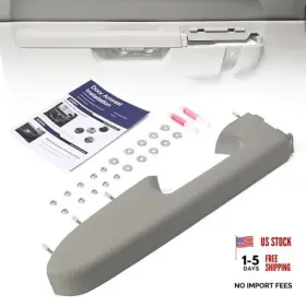 Jkiantech Jqa001ardg Front Left Door Armrest Repair Kit Gray Fits For Driver Side Gray/titanium