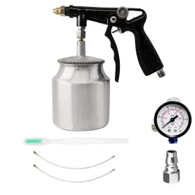 Zg45638084334234 Jojocy Car Undercoating Spray With Suction Feed Cup 360 And Straight Hoses Air