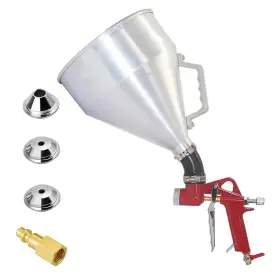 6cy-fer-40485 Joywayus Air Hopper Spray Gun With 1.58 Gallon 6 L -elbow Silver 6cy-fer-40485 Joywayus Air Hopper Spray Gun With 1.58 Gallon 6 L -elbow Silver