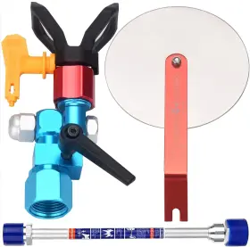 120025 Jwgjw Airless Spray Gun Guide Accessory Tool With 517 Tip Silver Blue Black