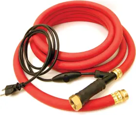 100540036 K&h Pet Products Thermo Ice Free Heated Water Hose Rubber 60 Feet