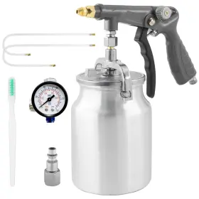 Do-15s Kcnkcn Undercoating Spray With 1000ml Suction Feed Cup 2 Wands - 360 And Straight Sp