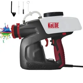 600w Kelde 972386940567 Hvlp Paint Sprayer Spray With 3 Patterns 800ml Container F